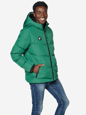 KOROSHI Zimná bunda - Zelená