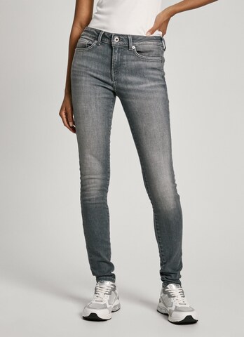 Pepe Jeans - Skinny Vaquero 'Soho' en gris: frente