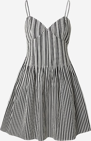 Rochie de vară de la TOPSHOP pe gri: față