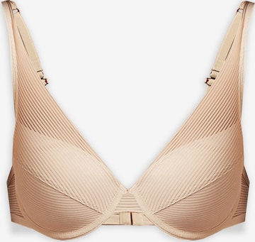 Reggiseno di Gisela in beige: frontale