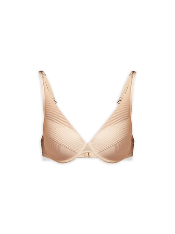 Gisela Triangle Bra in Beige: front