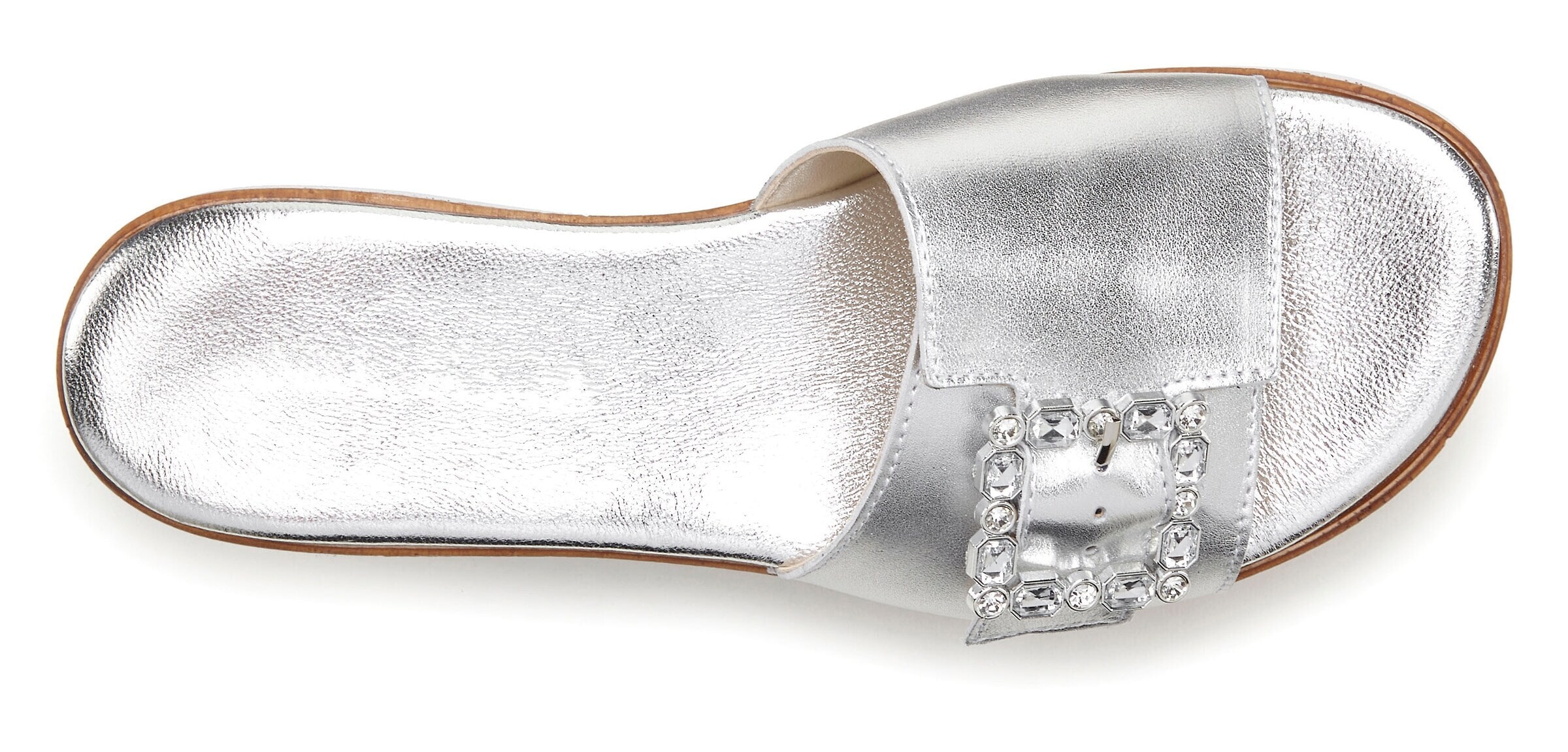 VIVANCE Pantolette in Silber