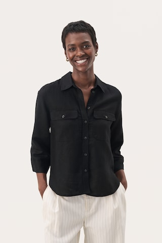 Part Two Bluse 'RayaniPW SH' i sort: forside