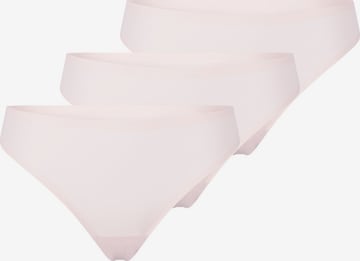 Chantelle Thong 'Soft Stretch' in Pink: front