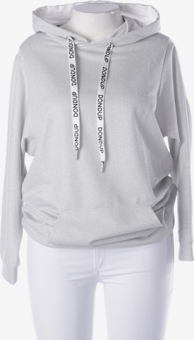 Dondup Sweatshirt & Zip-Up Hoodie in S in Grey: front