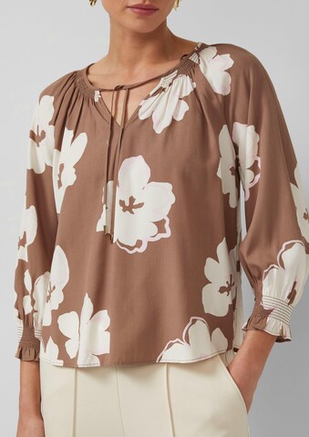 s.Oliver Blouse in Bruin
