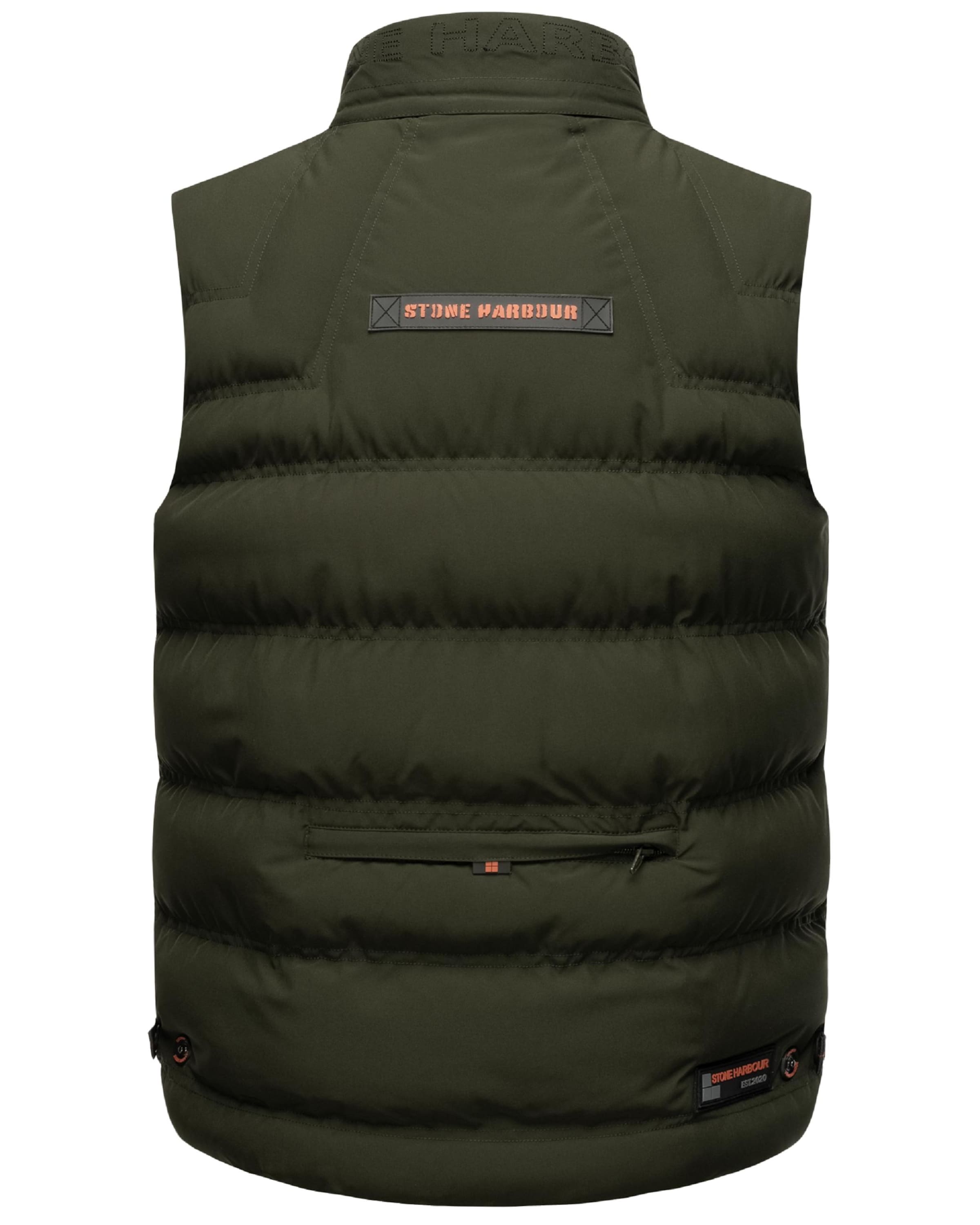 Gilet 'Egoor' di STONE HARBOUR in verde