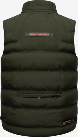 Gilet 'Egoor' STONE HARBOUR en vert