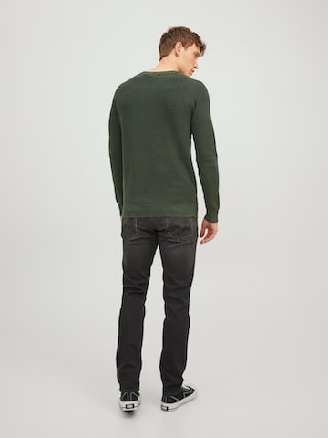 JACK & JONES Sweater 'Matt' in Green