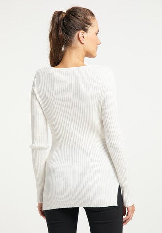 DreiMaster Klassik Sweater in White