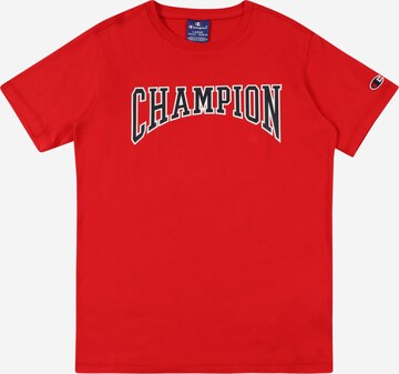 Tricou de la Champion Authentic Athletic Apparel pe roșu: față