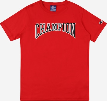 Tricou de la Champion Authentic Athletic Apparel pe roșu: față