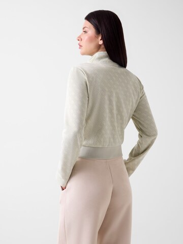 GUESS Zip-Up Hoodie in Grey