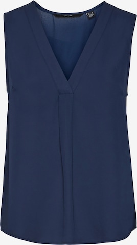 VERO MODA - Blusa 'DERMA' em azul: frente