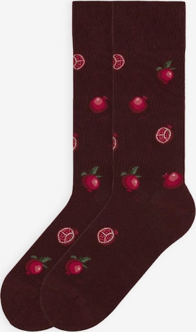 Von Jungfeld Socks 'Best of Icons' in Red: front