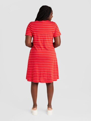ONLY Carmakoma Dress 'MAY' in Red