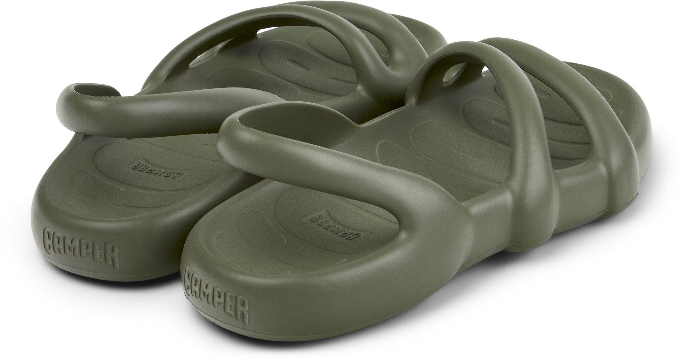 CAMPER - Sandalias 'Kobarah' en verde