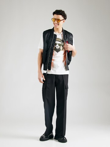 BLEND - Camisa 'JACOB' em branco