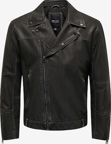 Only & Sons Between-Season Jacket 'LEE' in Black: front