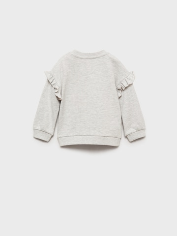 MANGO KIDS Sweatshirt 'RFLOWERS' in Grey