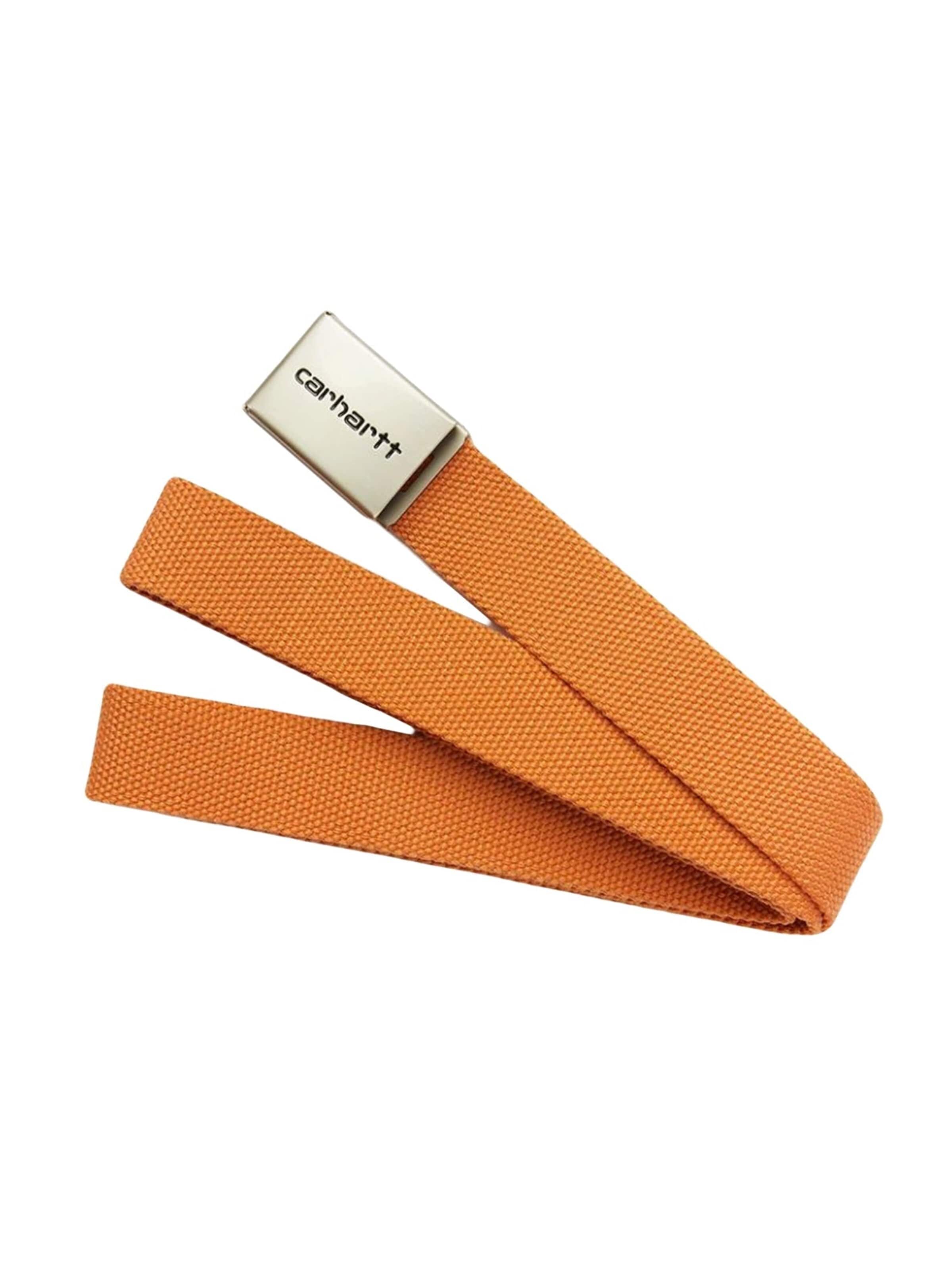 Carhartt WIP Pasek 'CLIP BELT CHROME CLOCKWORK ORANGE' w kolorze mieszane kolory