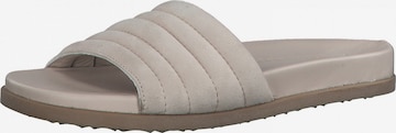 TAMARIS - Sapato aberto em cinzento: frente