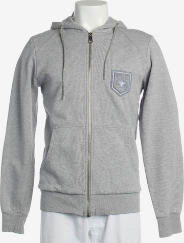 Dior Sweatshirt / Sweatjacke M in Grau: Vorderseite