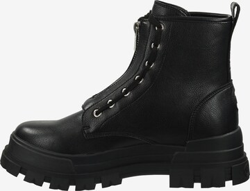 BUFFALO Schnürstiefel in Schwarz