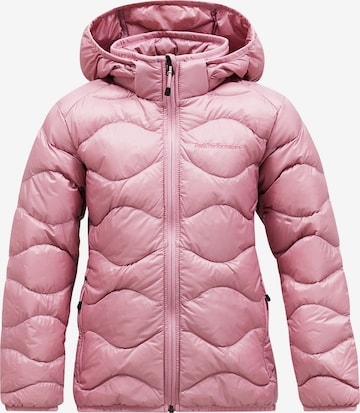 PEAK PERFORMANCE Winterjas in Roze: voorkant