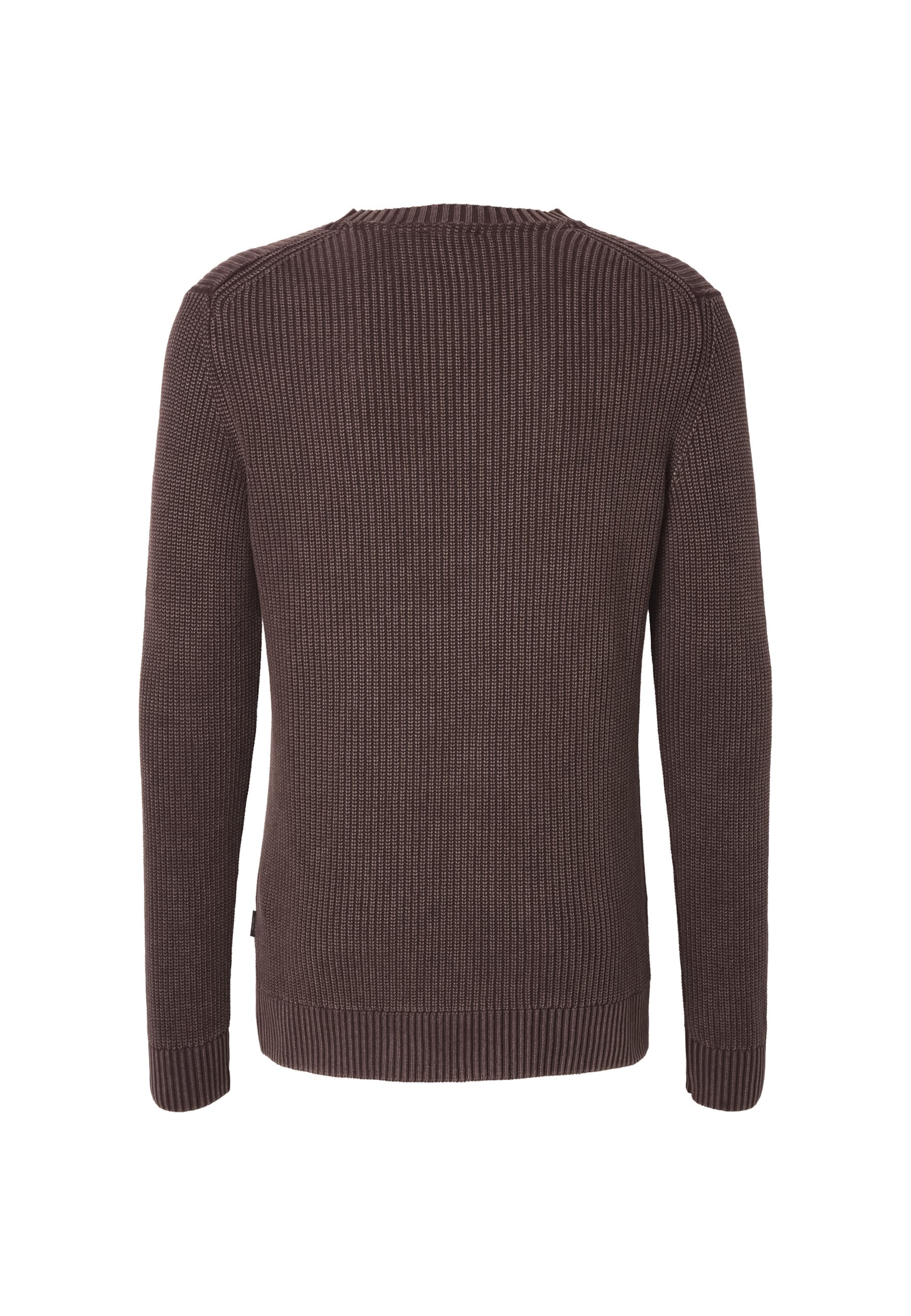 INDICODE JEANS Trui 'Torpedo' in Bruin