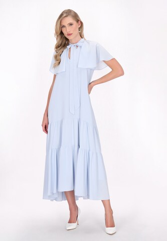 DreiMaster Klassik Jurk in Blauw
