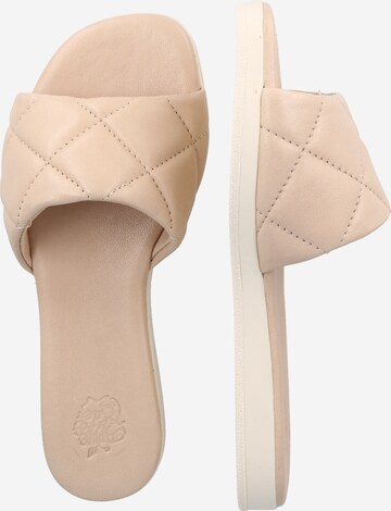 Apple of Eden Mules 'Helen' in Beige