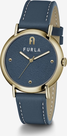 FURLA Analoog horloge 'Easy Shape' in Blauw