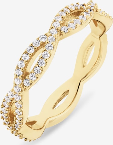 FAVS Ring in Gold: front