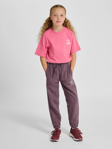 Hummel Tapered Trousers in Purple