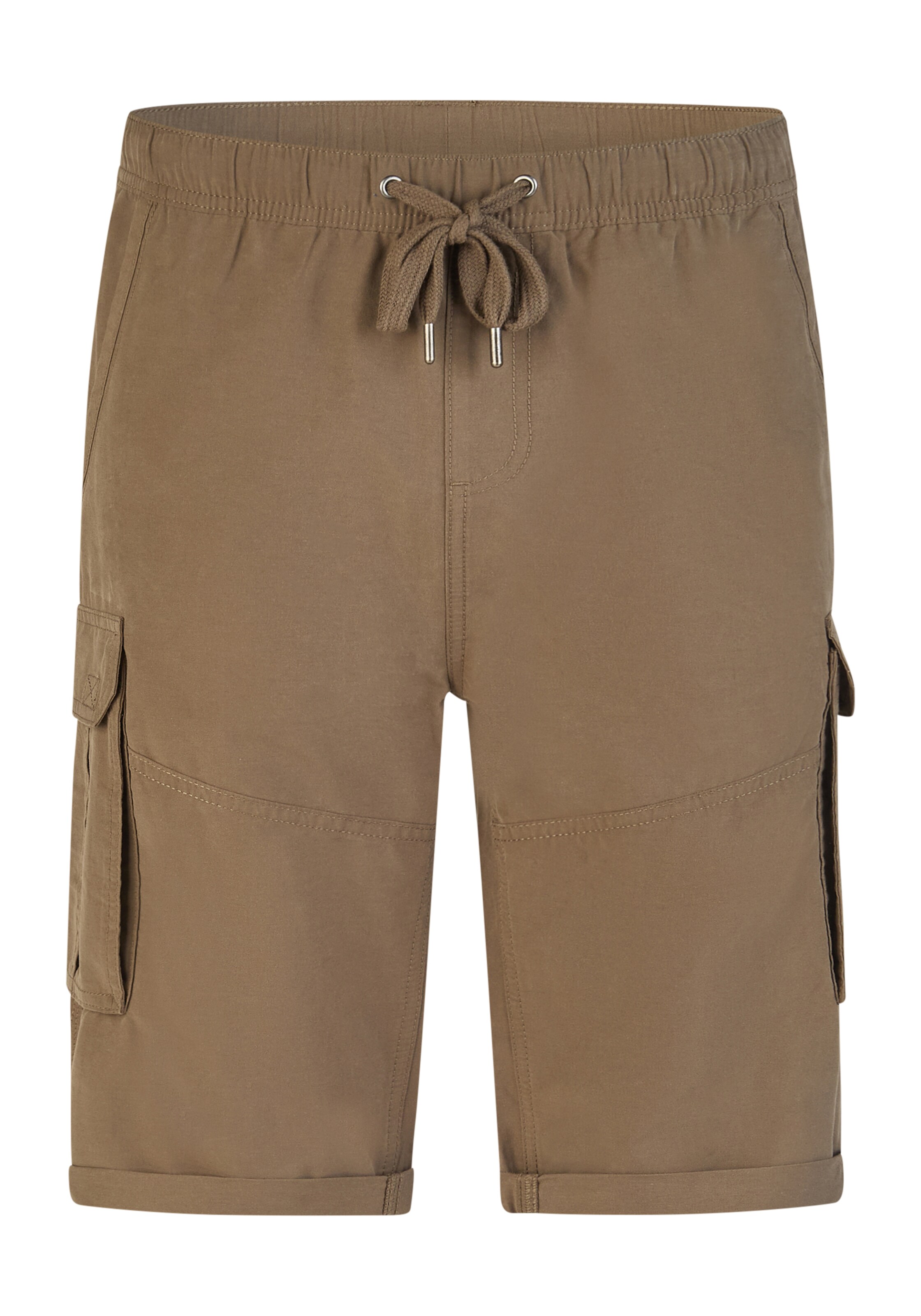 Hero Shorts ' Hamilton' in Braun: Vorderseite