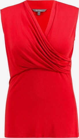 Ulla Popken Blouse in Rood: voorkant