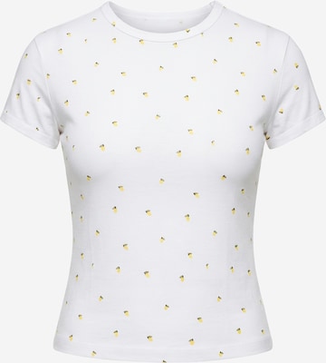 studioselect Μπλουζάκι 'AVENA' σε λευκό: μπροστά