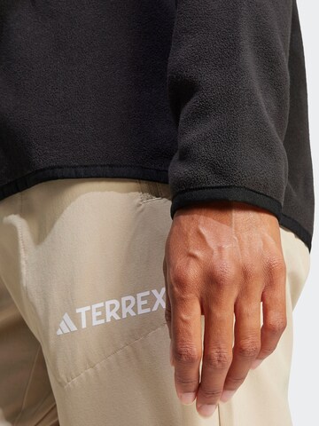 ADIDAS TERREX Спортивная кофта 'Essentials' в Черный