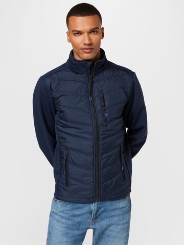 FQ1924 Between-Season Jacket 'Harry' in Blue: front