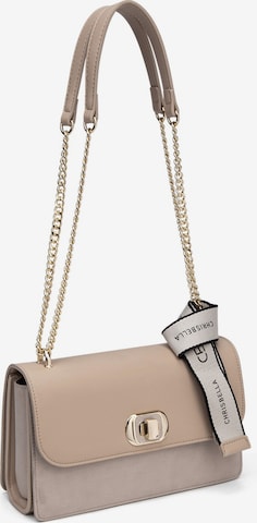 Chrisbella Shoulder Bag in Beige: front