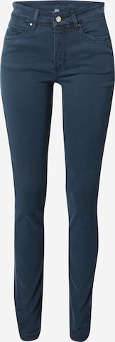 MAC Skinny Jeans 'Dream' in Blue: front