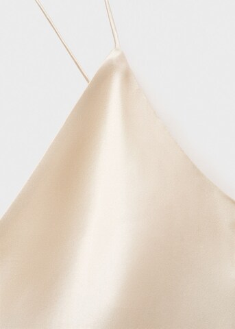 MANGO Negligée 'Lita' in Beige