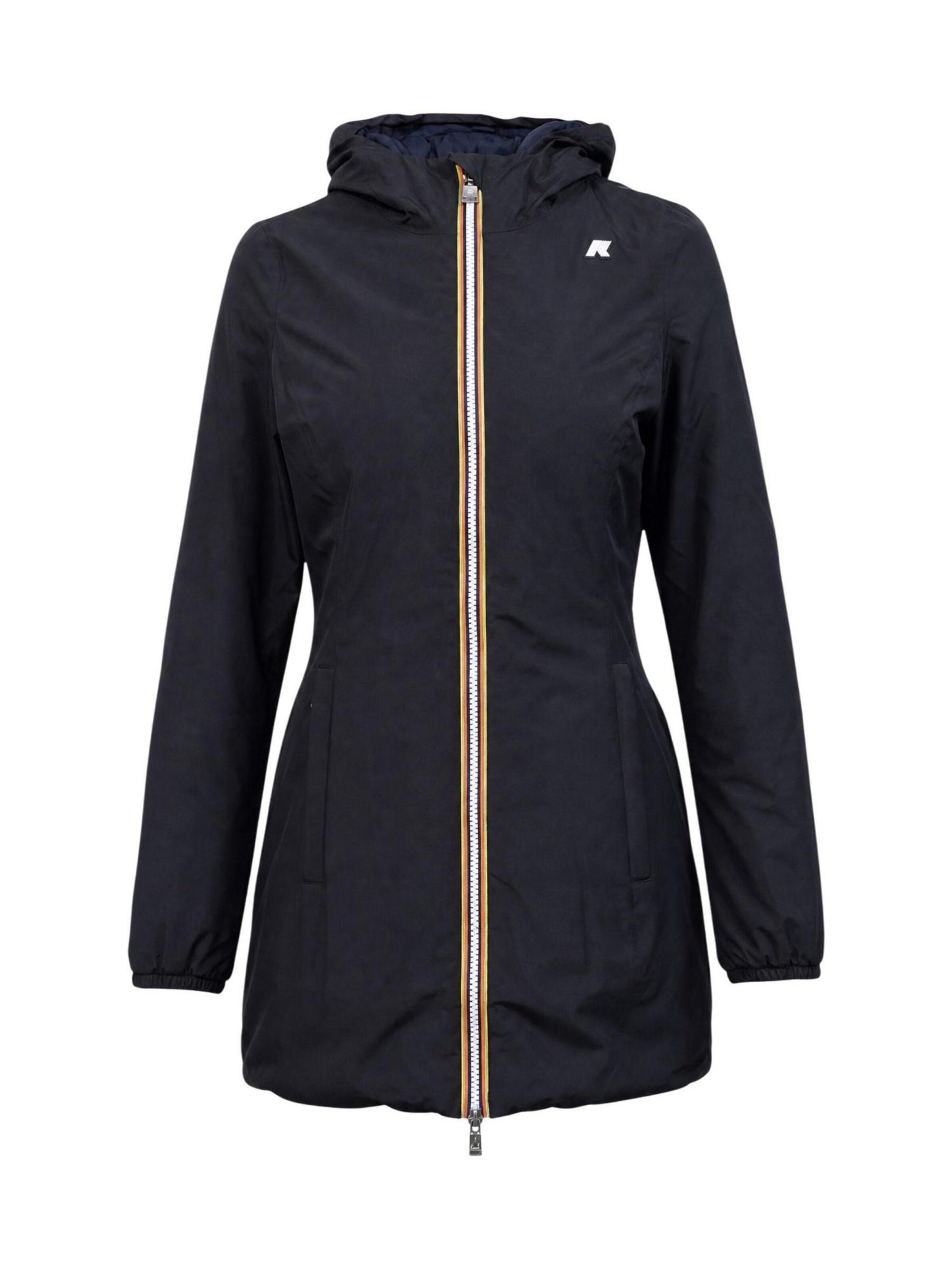 K Way Winter Jacket 'Denise St Warm Double K6128UW' in Black: front
