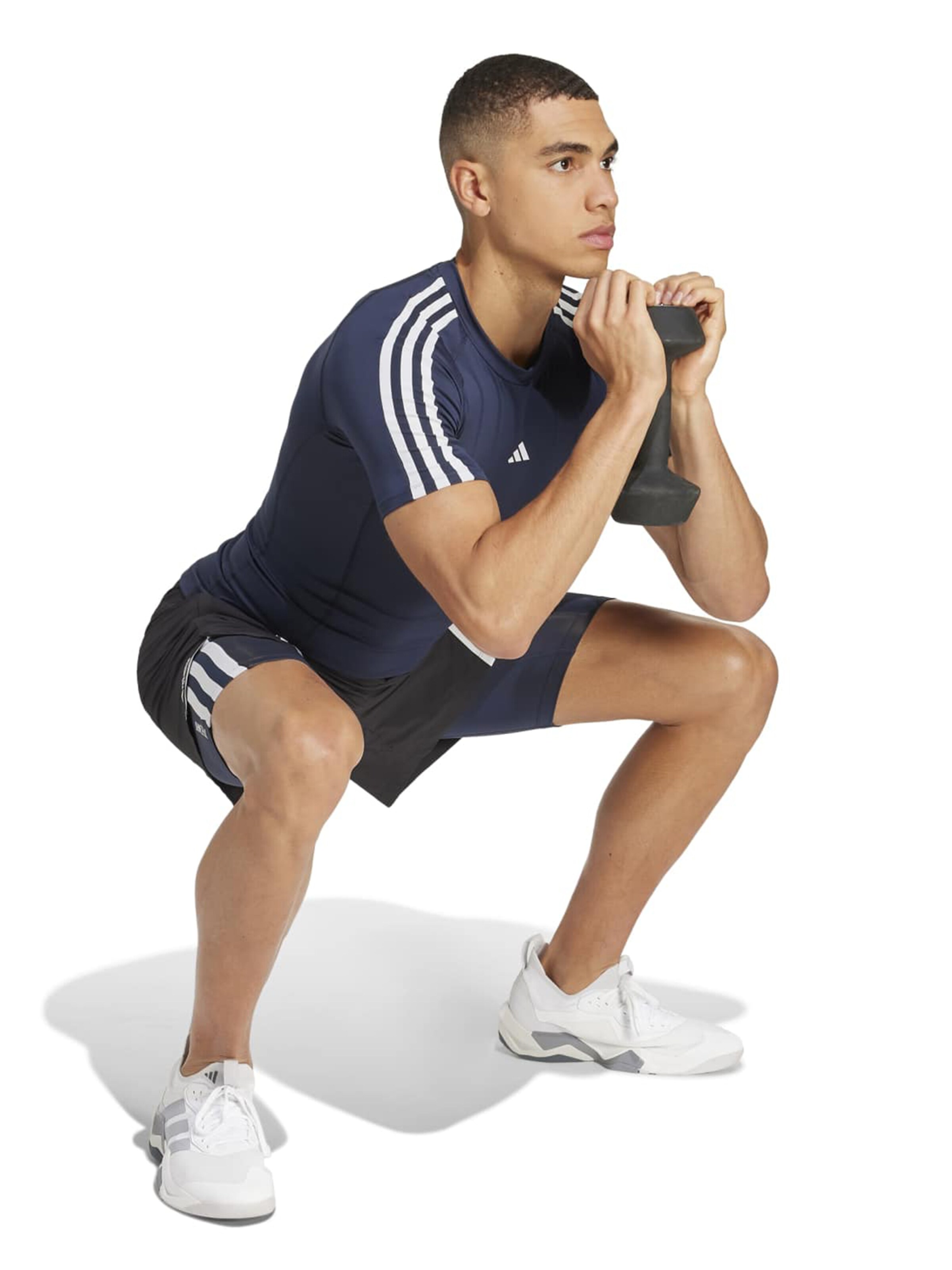 ADIDAS PERFORMANCE Скинни Функциональная футболка в Синий