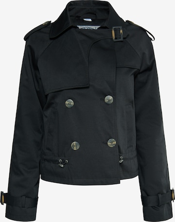 DreiMaster Vintage Φθινοπωρινό και ανοιξιάτικο μπουφάν σε μαύρο: μπροστά