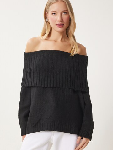 Happiness İstanbul Tröja i svart