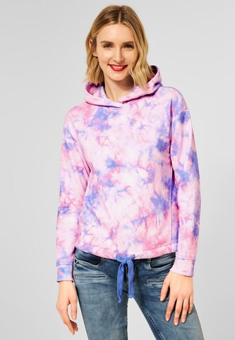 STREET ONE Sweatshirt in Pink: front