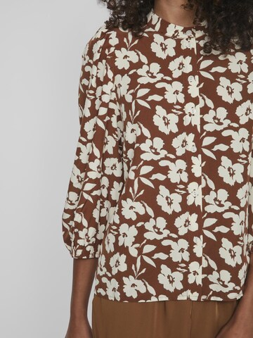 VILA Blouse in Brown