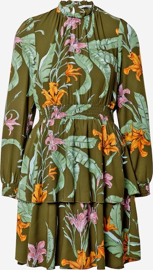 Rochie 'PALM' ONLY pe oliv / verde pastel / mov deschis / portocaliu / roz deschis, Vizualizare produs